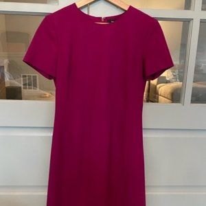 Theory maroon shift/sheath dress-size 4